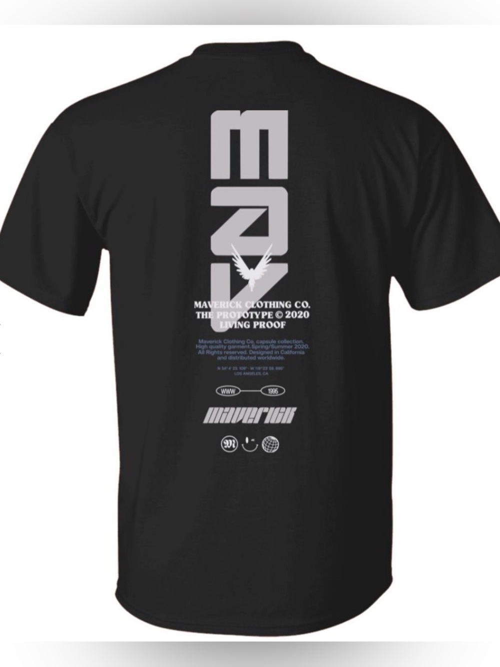 NEW Maverick Men’s Large Black Logan Paul The Prototype 2020 Tee